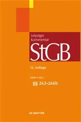 Book cover of §§ 263-266b (12th ed.) by Klaus Tiedemann