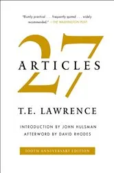 Book cover of 27 Articles by T. E. Lawrence