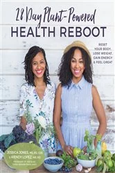 Book cover of 28-Day Plant-Powered Health Reboot by Jessica Jones