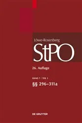 Book cover of §§ 296-311a (26th ed.) by Björn Jesse