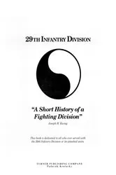 Book cover of 29th Infantry Division by Joseph H. Ewing