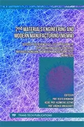 Book cover of 2nd Materials Engineering and Modern Manufacturing (MeMM) by Regita Bendikiene
