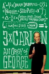 Book cover of 3 x Carlin by George Carlin