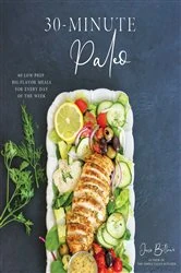 Book cover of 30-Minute Paleo by Jessie Bittner