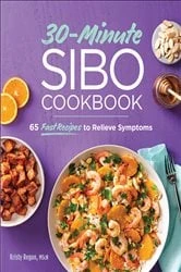 Book cover of 30-Minute SIBO Cookbook by Kristy Regan