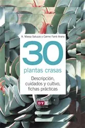 Book cover of 30 plantas crasas by A. Massa Saluzzo