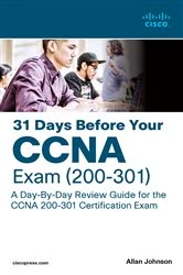 Book cover of 31 Days Before your CCNA Exam by Allan Johnson