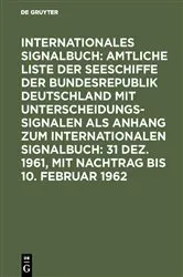 Book cover of 31 Dez. 1961, mit Nachtrag bis 10. Februar 1962 by Reichsamt des Innern