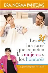 Book cover of 31 horrores que cometen las mujeres y los hombres by Norma Pantojas