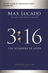 Book cover of 3:16 Bible Study Guide plus Streaming Video, Updated Edition by Max Lucado