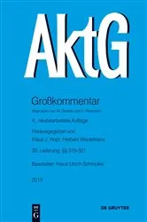 Book cover of §§ 319-327 (4th ed.) by Klaus Ulrich Schmolke