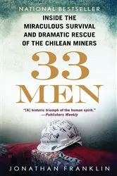 Book cover of 33 Men by Jonathan Franklin