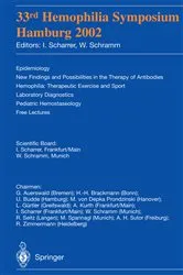 Book cover of 33rd Hemophilia Symposium by I. Scharrer