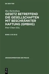 Book cover of §§ 35–52 (8th ed.) by Unknown