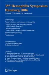 Book cover of 35th Hemophilia Symposium Hamburg 2004 by Inge Scharrer