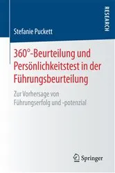 Book cover of 360°-Beurteilung und Persönlichkeitstest in der Führungsbeurteilung by Unknown