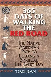 Book cover of 365 Days Of Walking The Red Road by Terri Jean