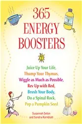 Book cover of 365 Energy Boosters by Unknown