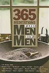 Book cover of 365 Meditations for Men by Men by Sally D. Sharpe