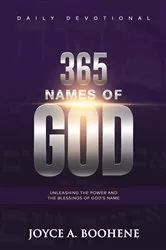Book cover of 365 Names of God by Joyce A. Boohene