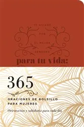 Book cover of 365 oraciones de bolsillo para mujeres by Tyndale
