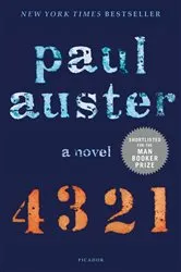 Book cover of 4 3 2 1 by Paul Auster