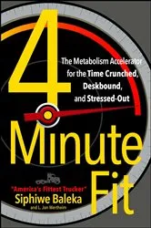 Book cover of 4-Minute Fit by Siphiwe Baleka