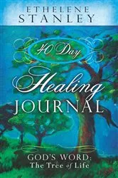 Book cover of 40-Day Healing Journal by Ethelene Stanley