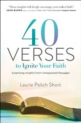 Book cover of 40 Verses to Ignite Your Faith by Laurie Polich Short