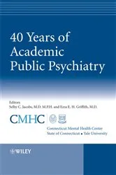 Book cover of 40 Years of Academic Public Psychiatry by Selby Jacobs