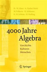 Book cover of 4000 Jahre Algebra by Heinz-Wilhelm Alten