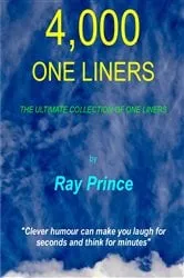 Book cover of 4,000 One Liners by Unknown