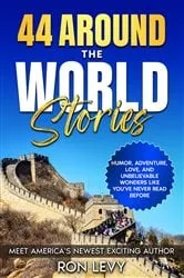 Book cover of 44 Around the World Stories by Ron Levy