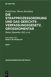 Book cover of §§ 449 bis 474 (22nd ed.) by Karl Schäfer