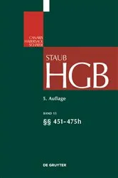 Book cover of §§ 451 - 452d; 467 - 475h (5th ed.) by Benjamin von Bodungen