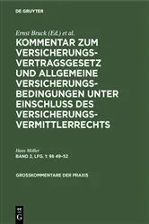 Book cover of §§ 49–52 (8th ed.) by Hans Möller