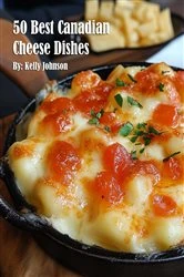 Book cover of 50 Best Canadian Cheese Recipes by Kelly Johnson
