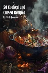 Book cover of 50 Cooked and Cursed Recipes by Kelly Johnson