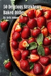 Book cover of 50 Delicious Strawberry Baked Dishes by Kelly Johnson