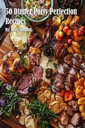 Book cover of 50 Dinner Party Perfection Recipes by Kelly Johnson