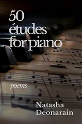 Book cover of 50 études for piano by Natasha Deonarain