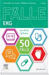 Book cover of 50 Fälle EKG (2nd ed.) by Maximilian von Karais