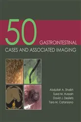 Book cover of 50 Gastrointestinal Cases and Associated Imaging by Abdullah A. Shaikh