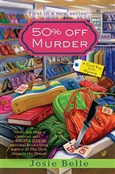 Book cover of 50% Off Murder by Unknown