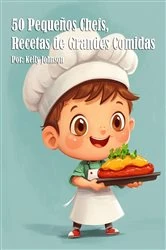 Book cover of 50 Pequeños Chefs, Recetas de Grandes Comidas by N/A
