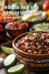 Book cover of 50 Recetas con el Sabor del México Antiguo by Kelly Johnson
