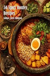 Book cover of 50 Spicy Routes Recipes by Kelly Johnson