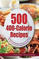Book cover of 500 400-Calorie Recipes by N/A