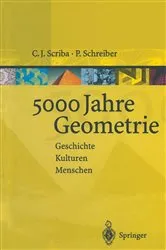 Book cover of 5000 Jahre Geometrie by Christoph J. Scriba