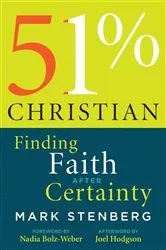Book cover of 51% Christian by Mark Stenberg
